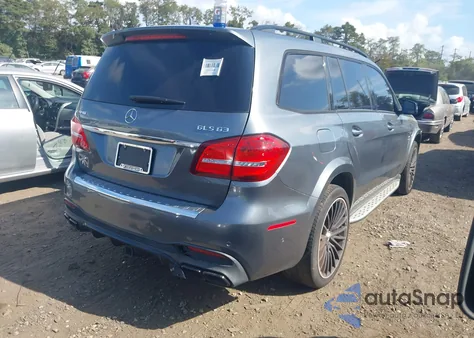 2019 Mercedes-Benz Amg Gls 63 4Matic z USA, uszkodzony, nr VIN 4JGDF7FE4KB314085